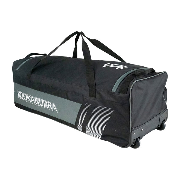 Kookaburra 4500 Wheelie Bag Black/Neon Grey