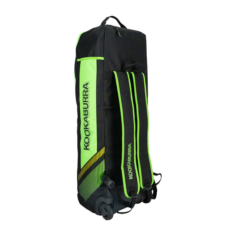 Kookaburra 5000 Wheelie Bag Black/Green