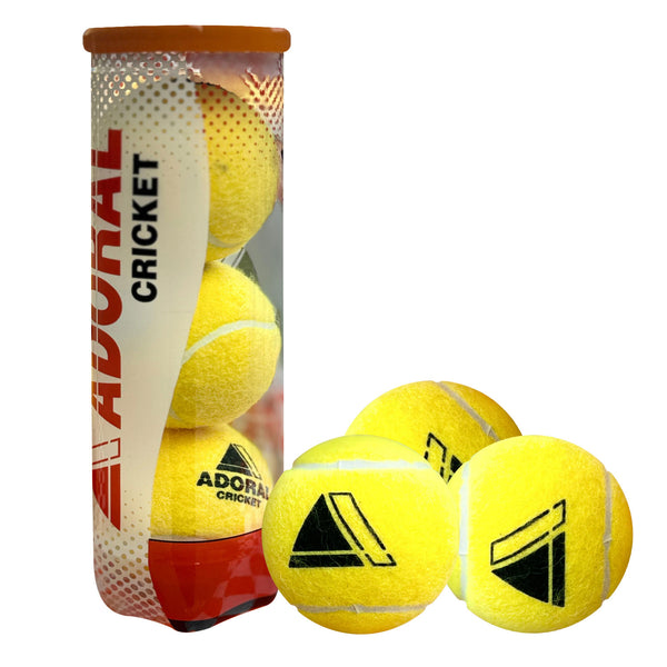 Adoral Shine Cricket Tape Ball (3 Pack Ball)