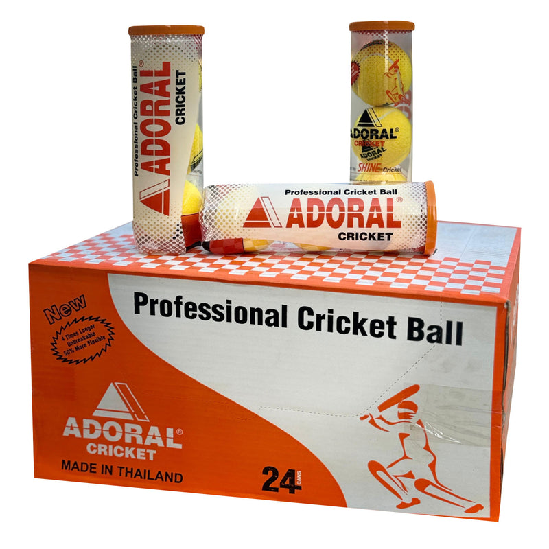 Adoral Shine Cricket Tape Ball (3 Pack Ball)