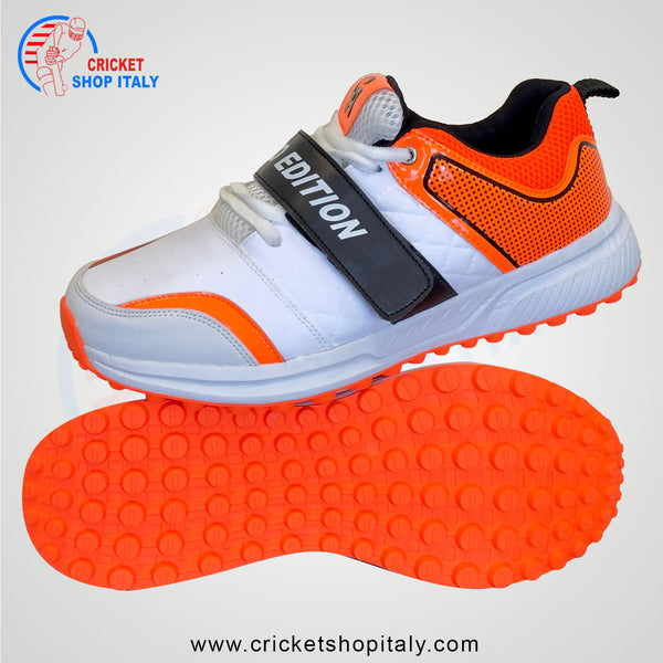 CA Pro Edition Cricket Shoes White/Orange