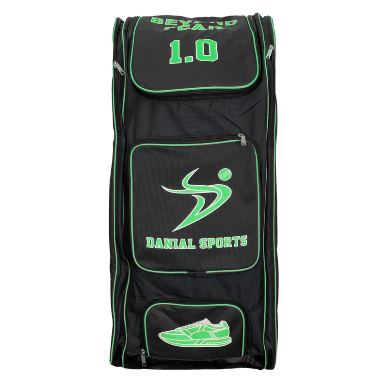 DS 1.0 Duffle Cricket Bag Black/Green