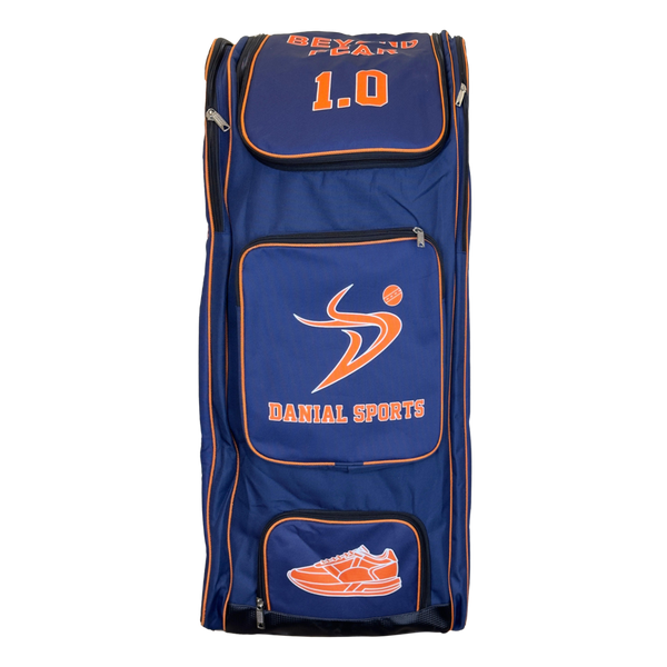 DS 1.0 Duffle Cricket Bag Blue/Orange