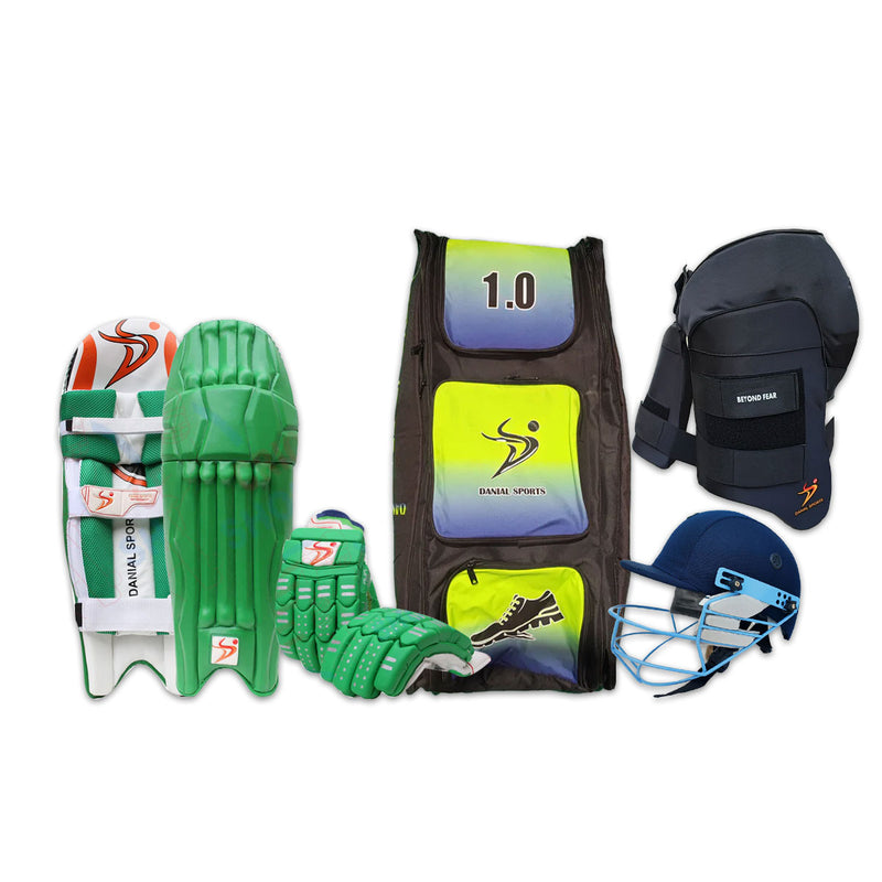 DS 1.0 Cricket Batting Set Green