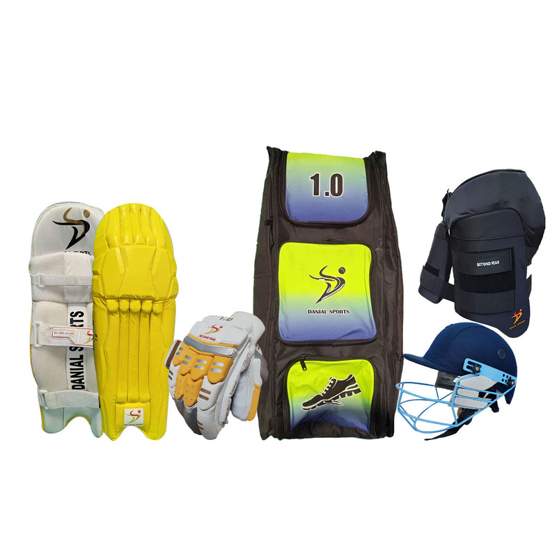 DS 1.0 Cricket Batting Set Yellow