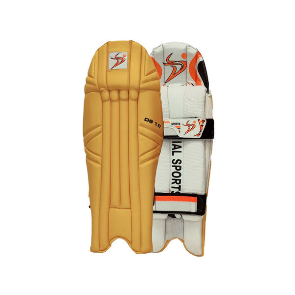 DS 1.0 Yellow Wicket Keeper Pads