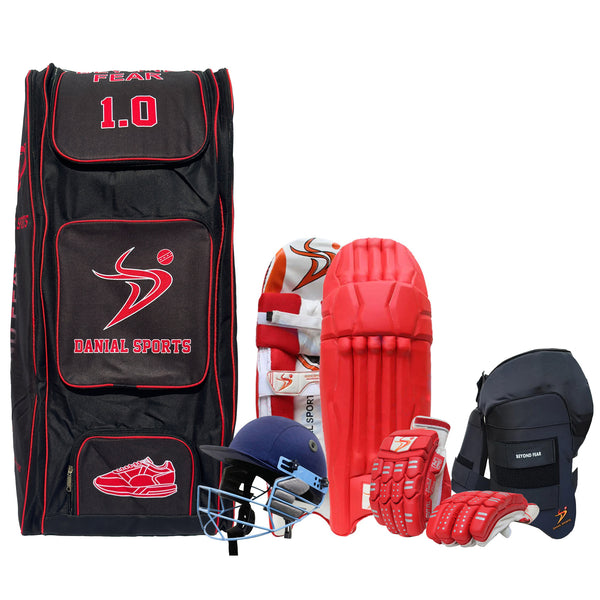 DS 1.0 Cricket Batting Set Red