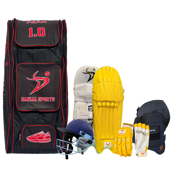 DS 1.0 Cricket Batting Set Yellow