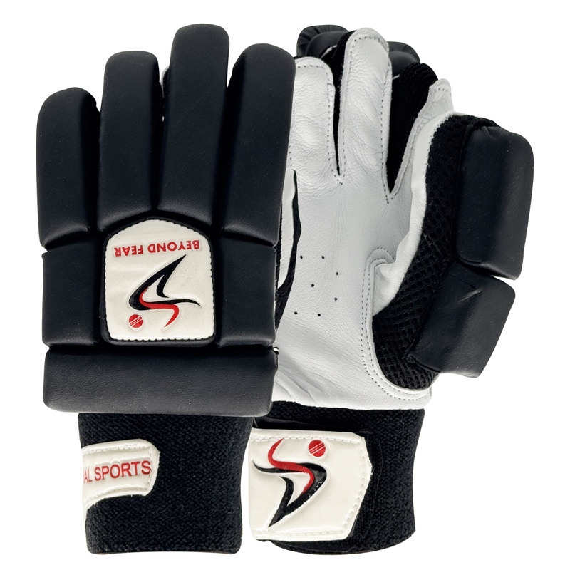 DS Sports Black / White 1.0 Batting Gloves junior