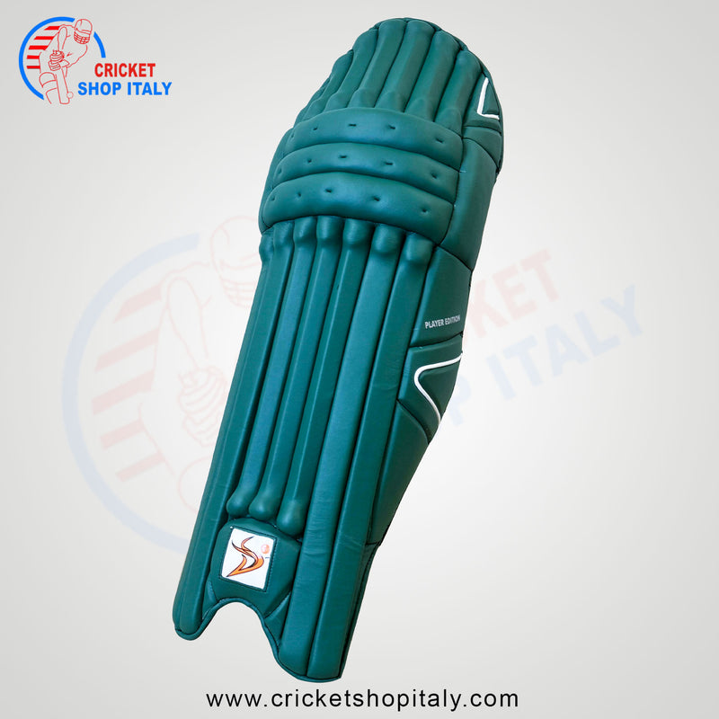 DS Green Cricket Batting Pads Adult