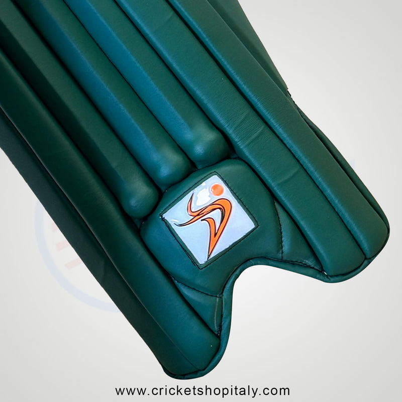 DS Green Cricket Batting Pads Adult