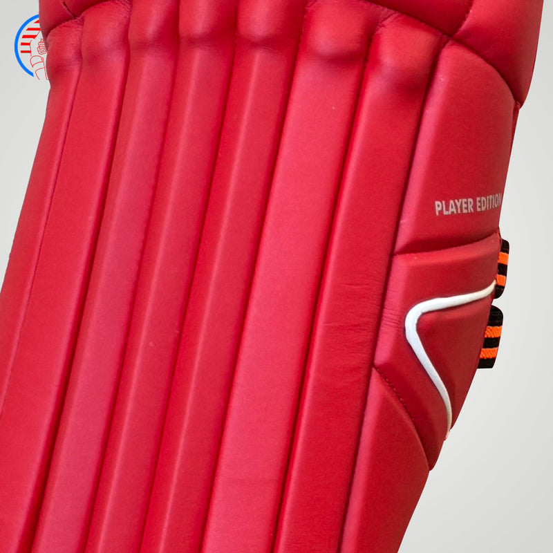 DS Red Cricket Batting Pads Adult