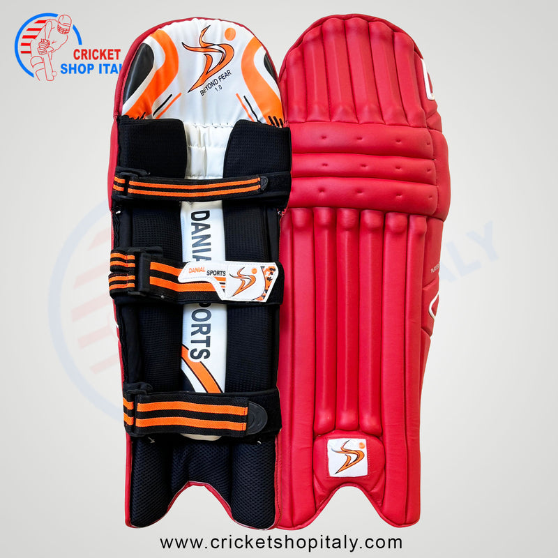 DS Red Cricket Batting Pads Adult