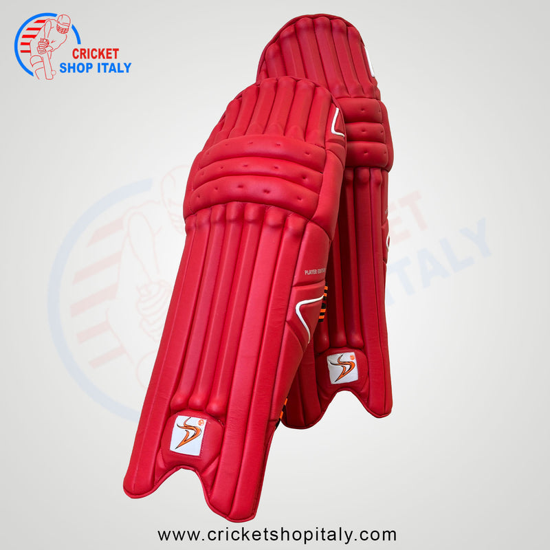 DS Red Cricket Batting Pads Adult