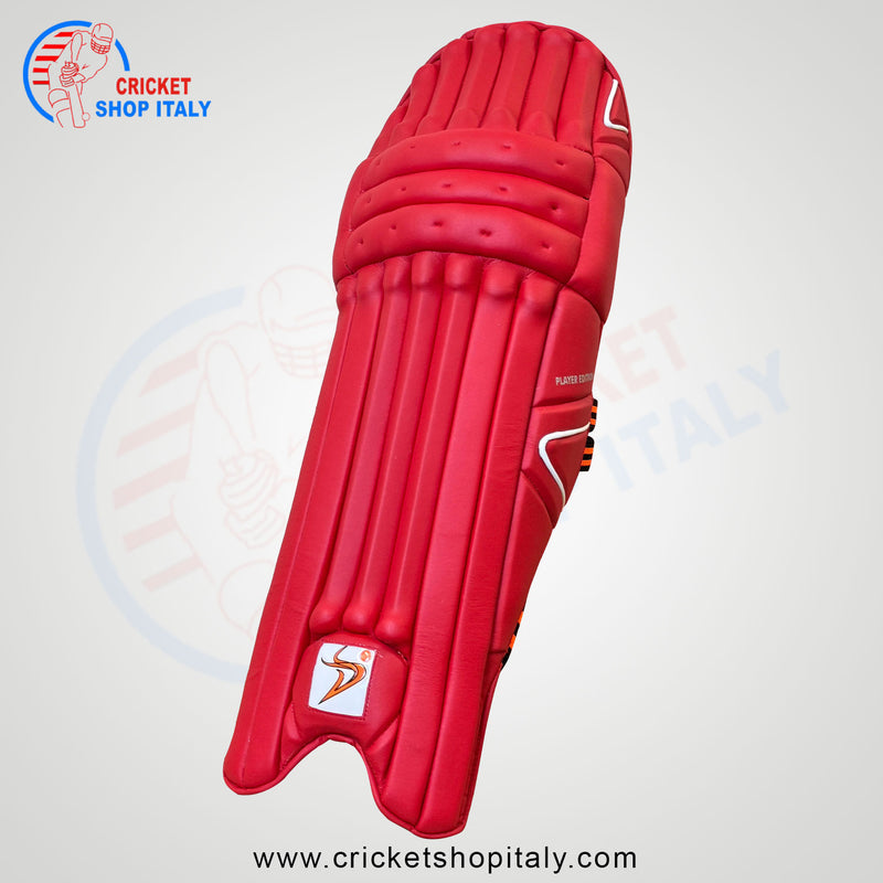 DS Red Cricket Batting Pads Adult