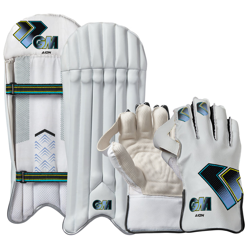 Gunn & Moore Aion Wicketkeeping Pads & Gloves Set