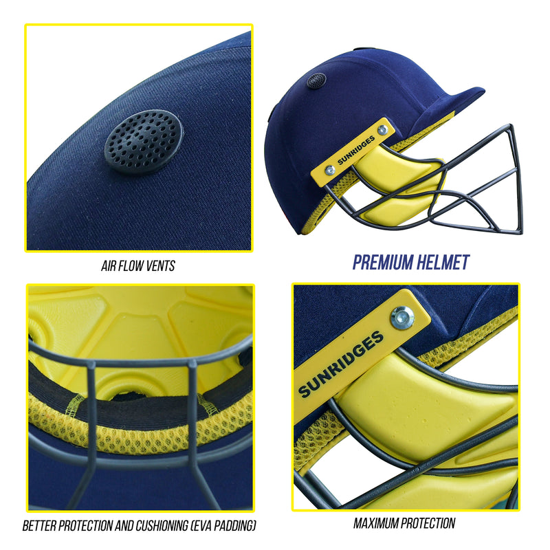 SS Premium Cricket Helmet