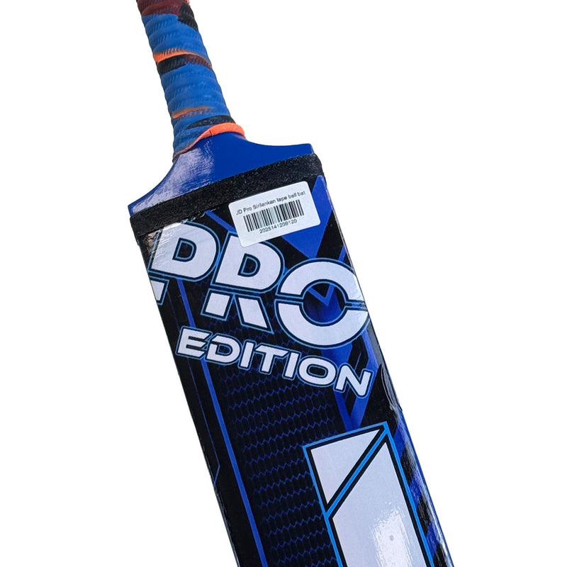 JD Pro Edition Sirilankan tape ball bat