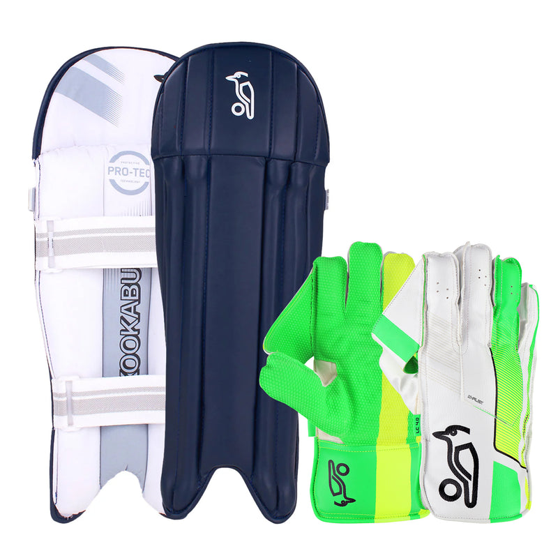 Kookaburra LC 4.0 WicketKeeeping Pads & gloves Set