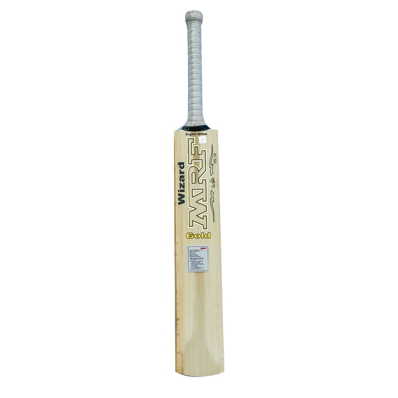 MRF Wizard Gold English Willow Cricket Bat