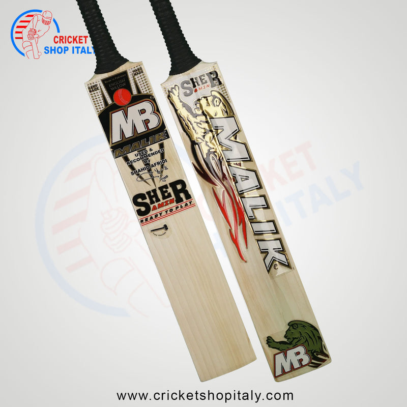 Mb Malik Sher Amin English Willow Cricket Bat