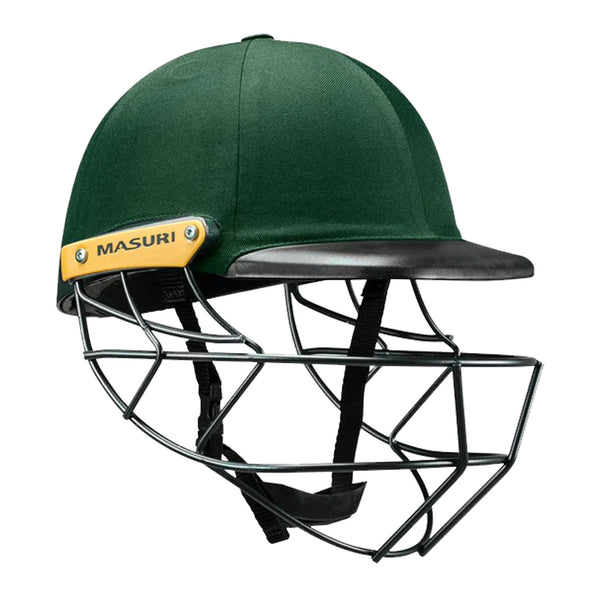 Masuri C Line Plus Steel Cricket Helmet Green