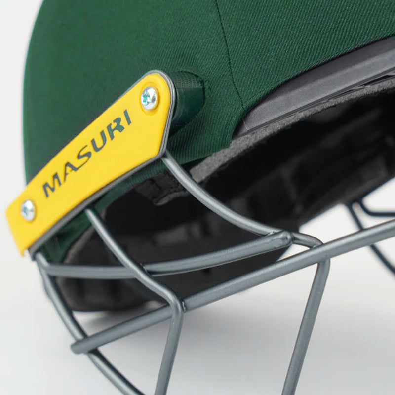 Masuri C Line Plus Steel Cricket Helmet Green