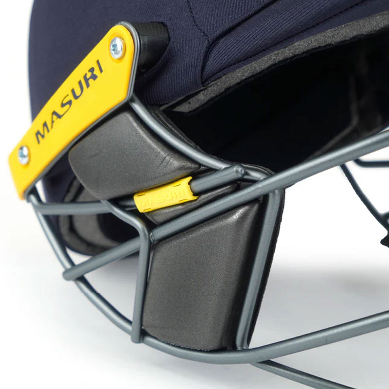 Masuri E Line Steel Cricket Helmet Navy