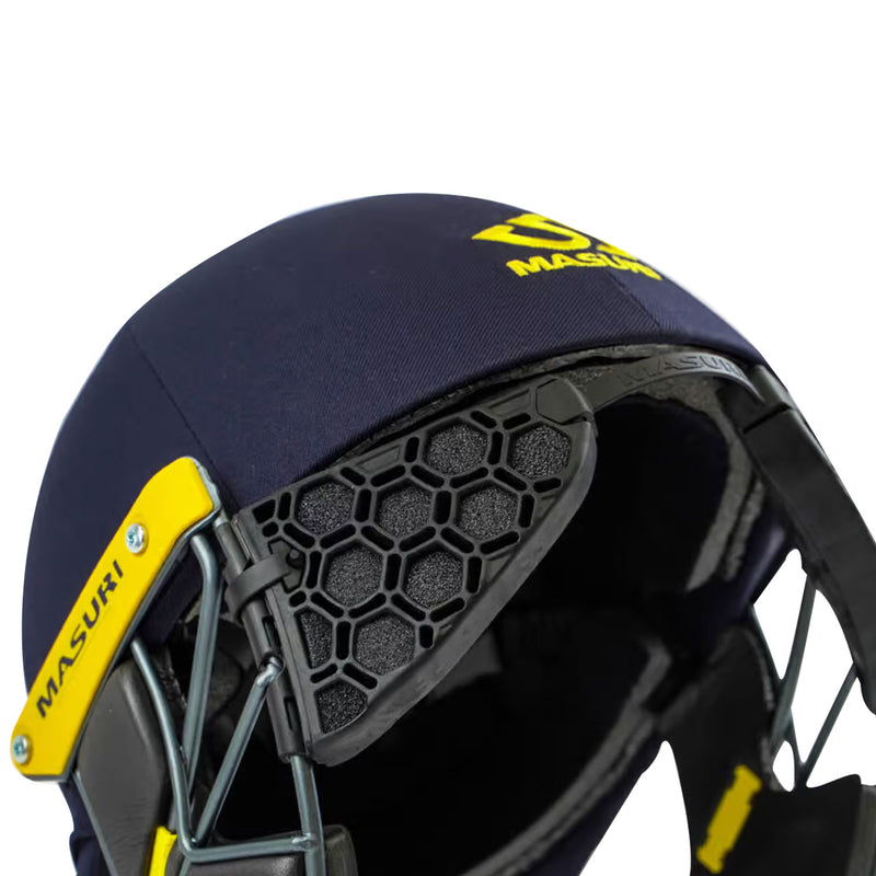 Masuri E Line Steel Cricket Helmet Navy