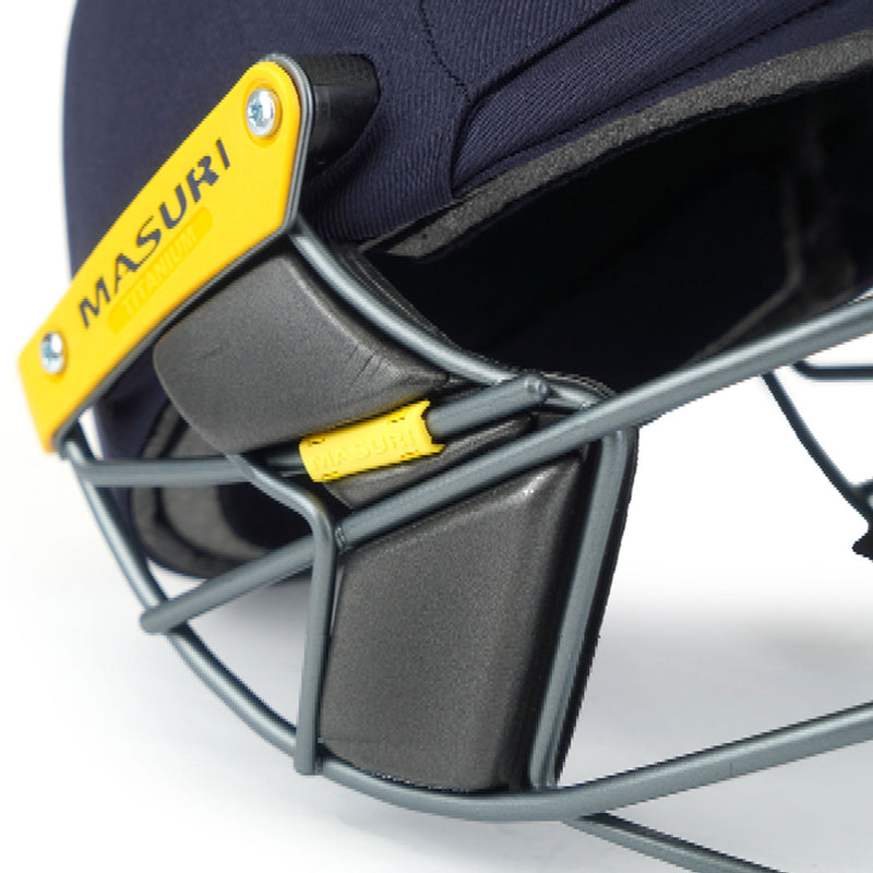 Masuri T Line Titanium Cricket Helmet Navy