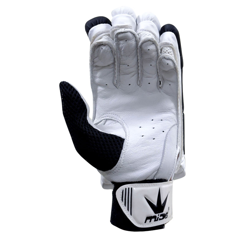 Mids White Gold Batting Gloves