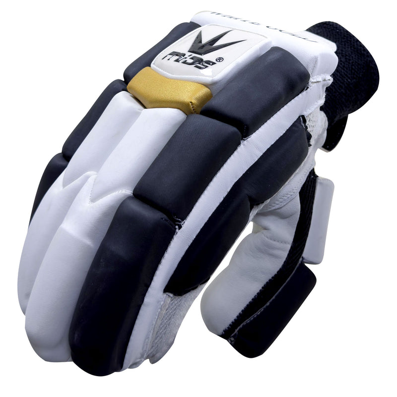 Mids White Gold Batting Gloves