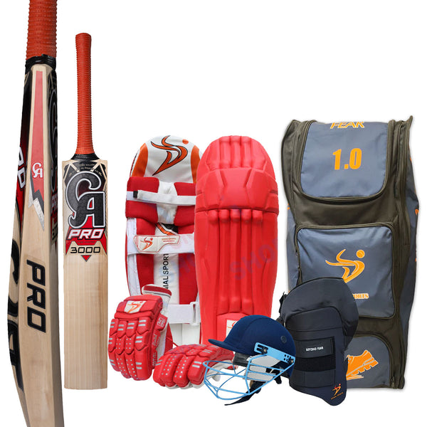 DS 1.0 Mens Cricket Batting Set with bat