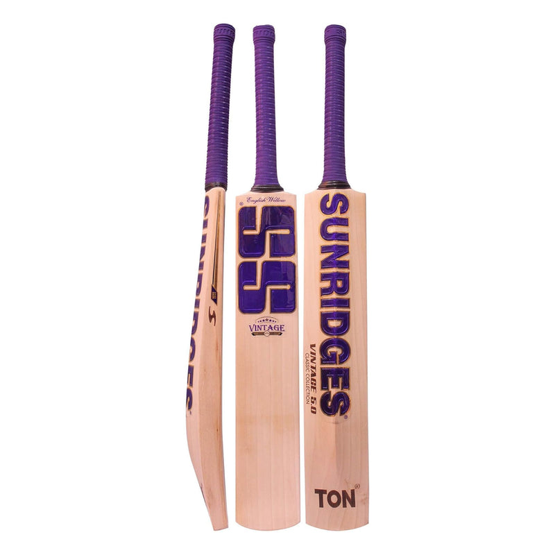 SS Vintage 5.0 English Willow Cricket Bat