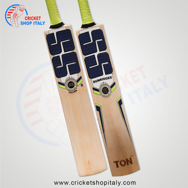 SS Ton Waves English Willow Cricket Bat - Sh