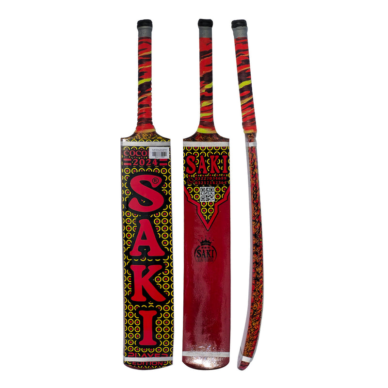 Saki 2024 Srilankan Coconut Tape Ball Bat