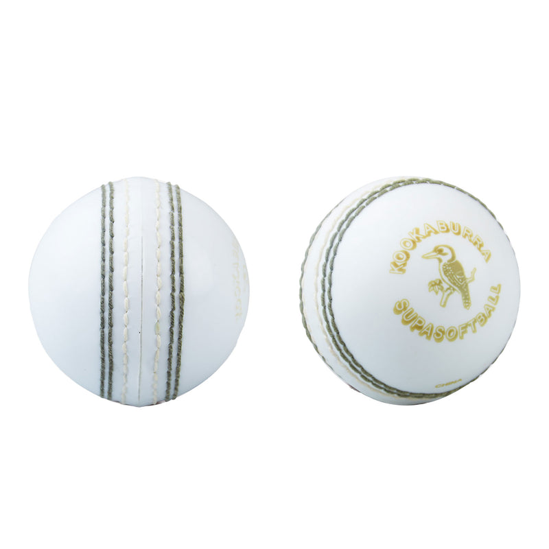 Kookaburra Super Coach Softball White Snr