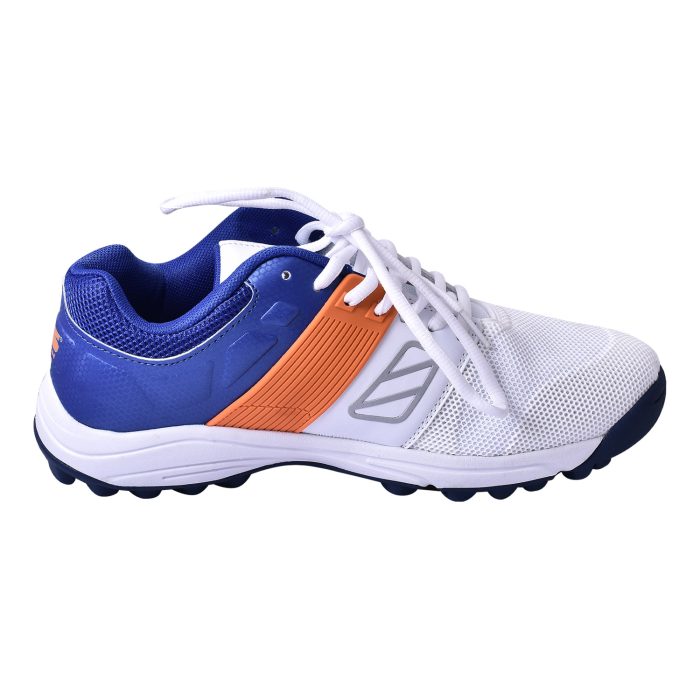 Ihsan Hi Lux Cricket Shoes  Blue/Orange