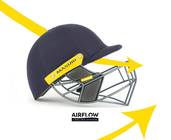 Masuri T Line Titanium Cricket Helmet Navy