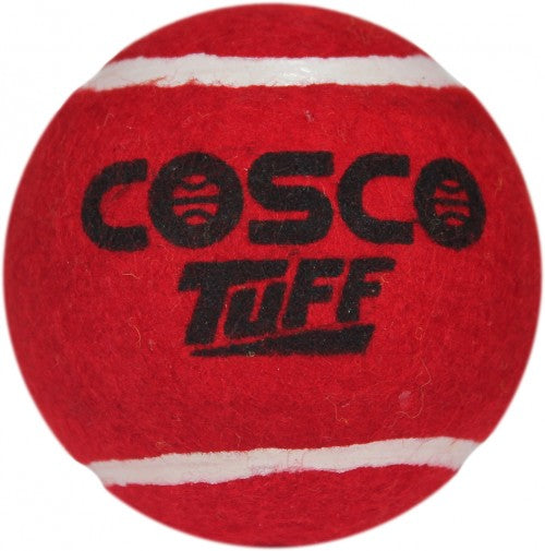 Cosco Tuff Cricket Heavy tennis Ball Red